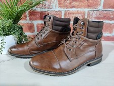 RED HERRING BROWN ANKLE BOOTS
