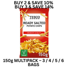 Potato Chips salted 150g Tesco