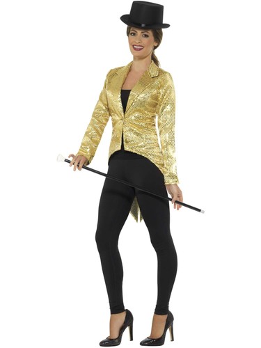 Sequin tailcoat jacket - sequin,