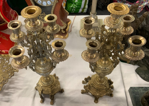 Pair lights french - pair,