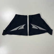 Altra Trail Gaiters Black - Running Shoe Debris Protection - Size L/XL