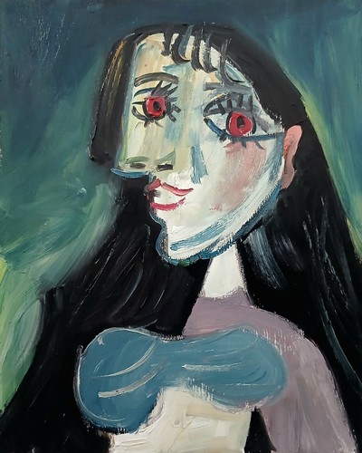 Original picasso cubism style - cubism,