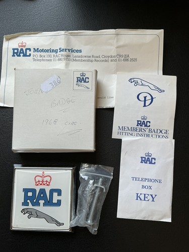 Vintage jaguar rac car - rac,