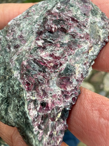 Garnet crystal raw rough - garnet,