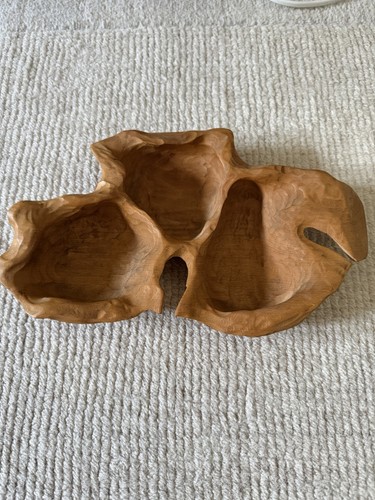 Small wooden bowl - small,