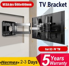 Swivel TV Wall Mount Bracket For 32 40 42 43 48 50 55 65 70 75" LCD LED Plasma