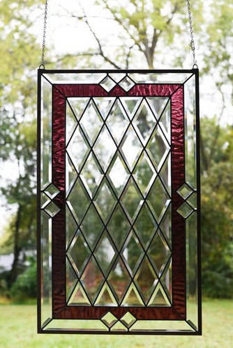 25 stained glass - x, 34.25"