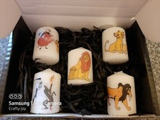Lion king votive candle set 