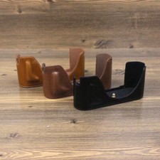 Leather Camera Half case For