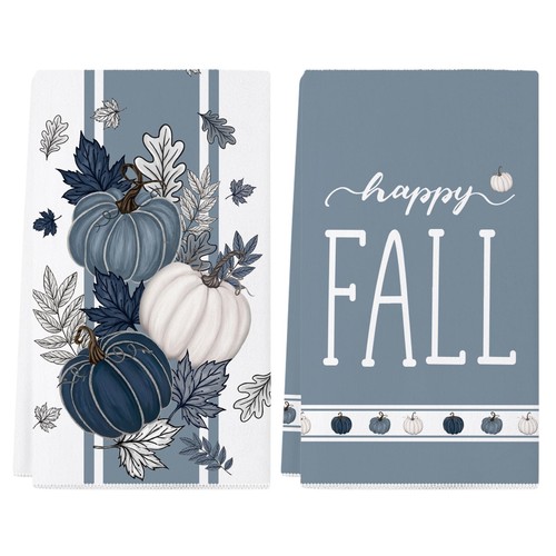 Fall kitchen towels - towels, 18x26