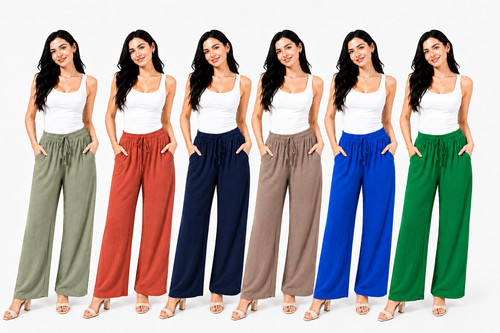 Ladies womens elasticated - ladies,