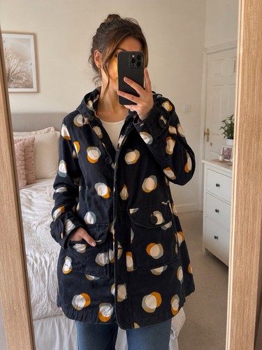 White stuff navy polka dot - polka,