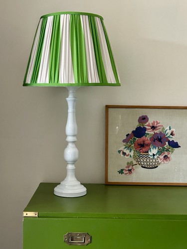 White candle stick style - white,