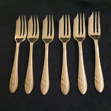 Set of 6x Silver Plated EPNS