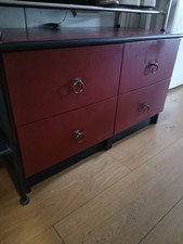 Two-Bedside Cabinets with 3