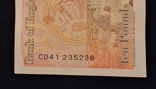 British banknote ten - banknote.,