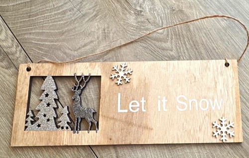 Wooden let snow - wooden, wall