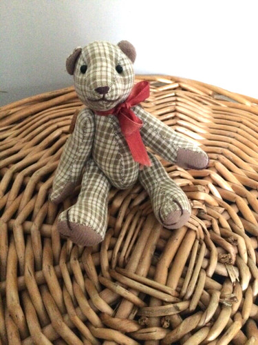 Elgate checked jointed teddy - elgate,
