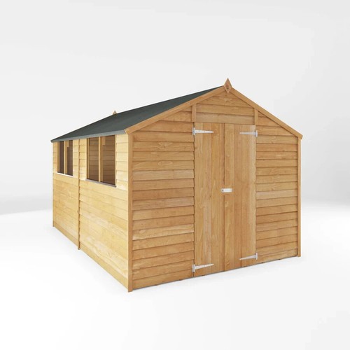 12x8 wooden garden shed - 12x8,