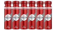 6 x old spice original deodorant body spray fresh clean odour mens 150ml