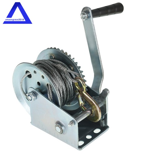 1200 lbs hand winch - hand, crank