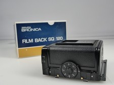 GENUINE ZENZA BRONICA SQ 6X6 120 ROLL FILM BACK BOXED 2191
