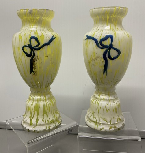 Pair edwardian style glass - edwardian,