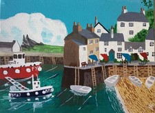 Original acrylic painting of