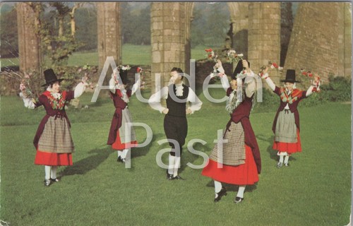 Welsh folk dancers - welsh,