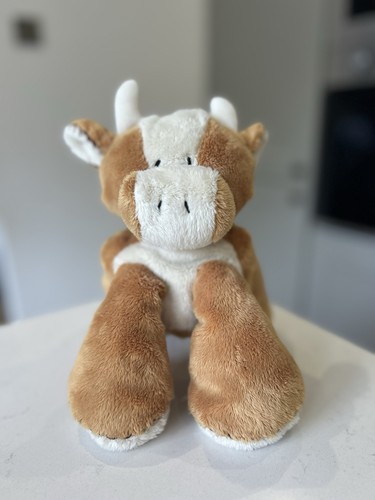Tolo cow soft toy rattle - cow,