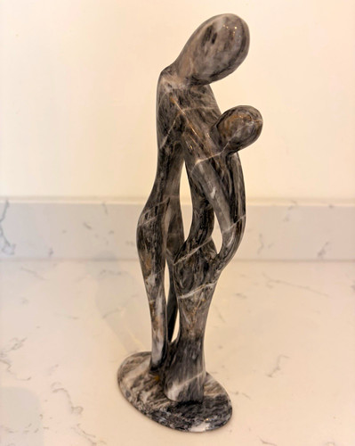 Lovers embrace hand carved - embrace,