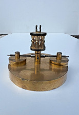 ANTIQUE GERMAN ANNIVERSARY TORSION CLOCK  DISK PENDULUM