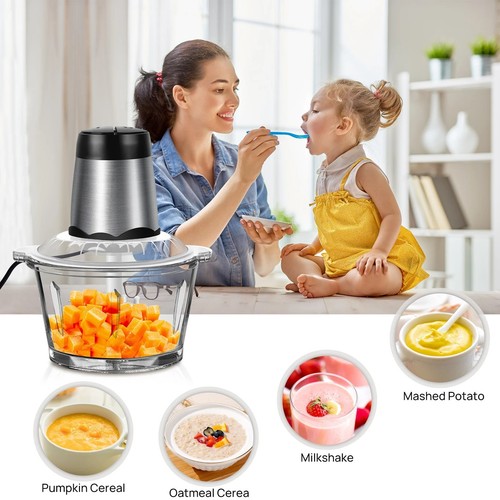 Electric food chopper - 2l,