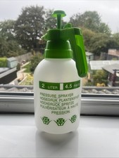 2L Garden Pressure Spray Bottle Portable Hand Pump Sprayer Weed Chemical