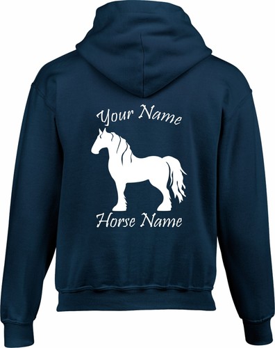 Personalised horse hoodie - personalised,