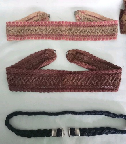 Genuine antique ladies belts - genuine,