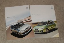Mazda Premacy MPV Brochure Set 2002-2003 - 1.8 GXi 2.0 GXE GSi Sport 2.0 Diesel