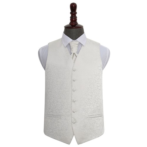 Wedding waistcoat cravat set - waistcoat, &