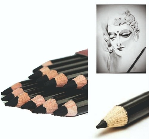 Charcoal pencils set - pencils, |