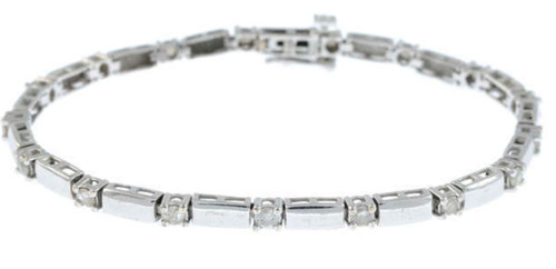 9ct white gold diamond