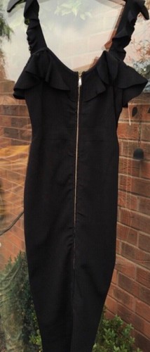Bnwt zara black midi - midi, dress