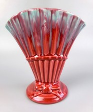 Bretby Fan Bow Vase. Studio