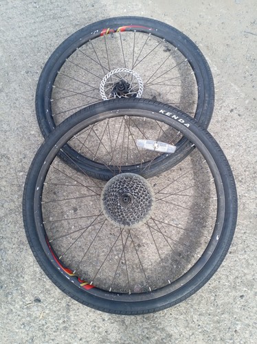 Bike wheels with - wheels, 9