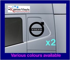 Volvo truck decals x 2. Volvo