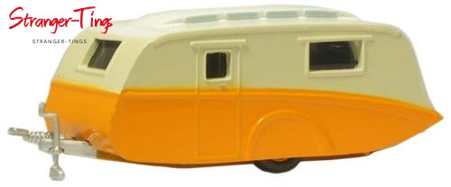 Oxford diecast caravan - oxford,