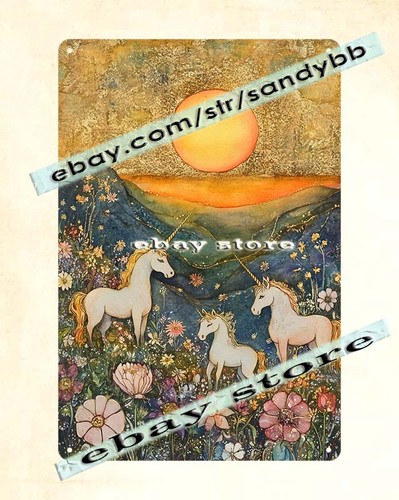 Sun meadow tin sign - sun,