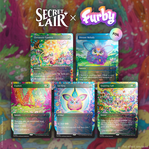 Secret lair furby - lair, x
