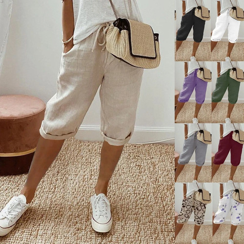 Ladies bermuda shorts solid - bermuda,