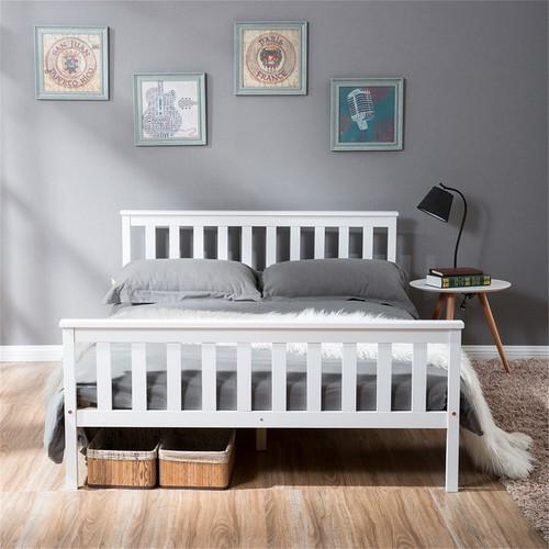 Double bed 4ft6 - 4ft6, solid