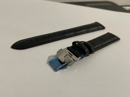 Tissot 18mm black - tissot, leather